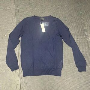 J.Crew Collection Italian Cashmere Crewneck Navy XS
